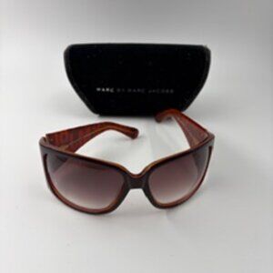 Marc Jacobs Vintage Brown Sunglasses in Velvet Case with Logo Branding Marc Jacobs MARC 724/S 086 70 Sunglasses Havana - eye-oo.com main image 4